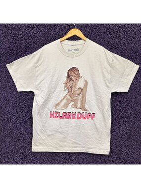 Hilary Duff The Lucky Me Tour T-Shirt Size Large